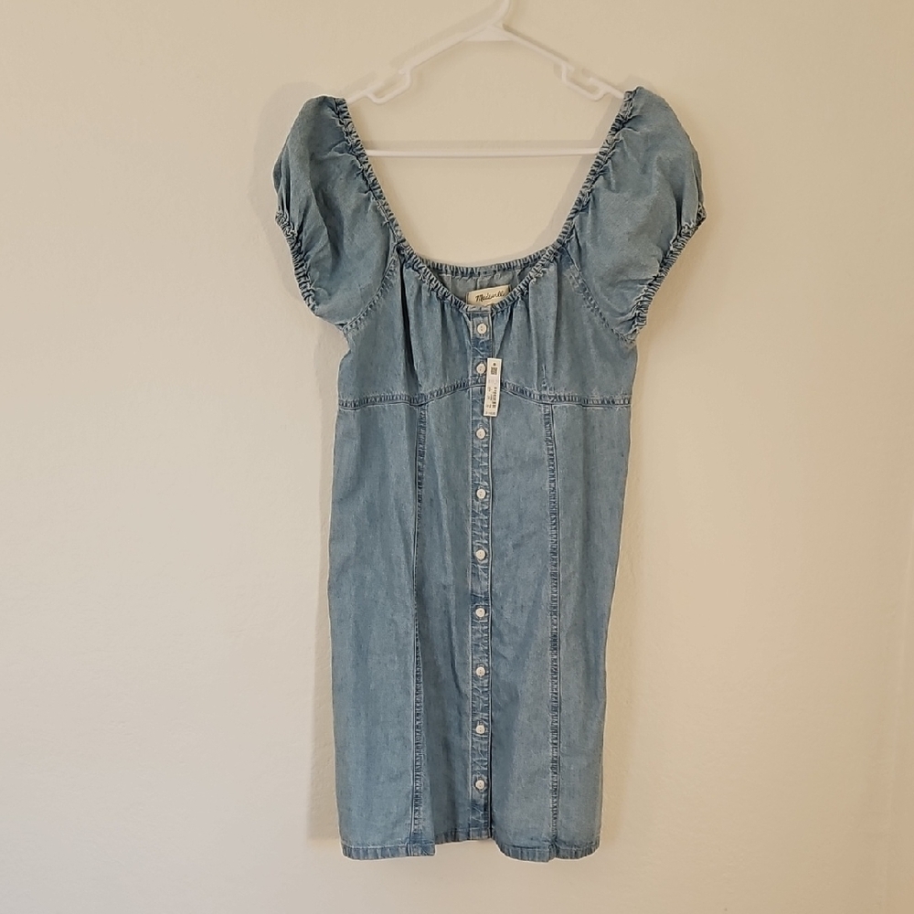 Madewell Chambray Button-Down Dress